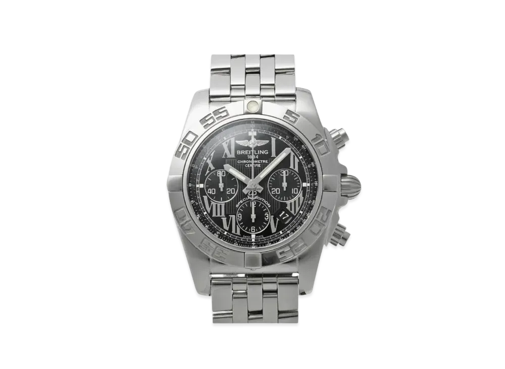 Breitling Chronomat 44 "Black/Stainless Steel"