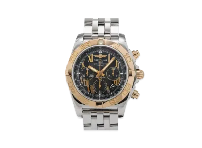 Breitling Chronomat 44 "Black/Stainless Steel/Yellow Gold"