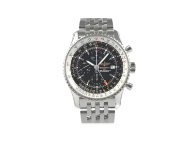 Breitling Navitimer World "Black/Stainless Steel"