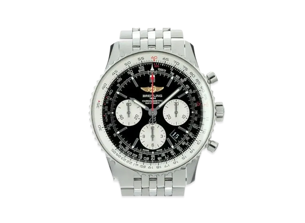 Breitling Navitimer 01 "Black/Stainless Steel"