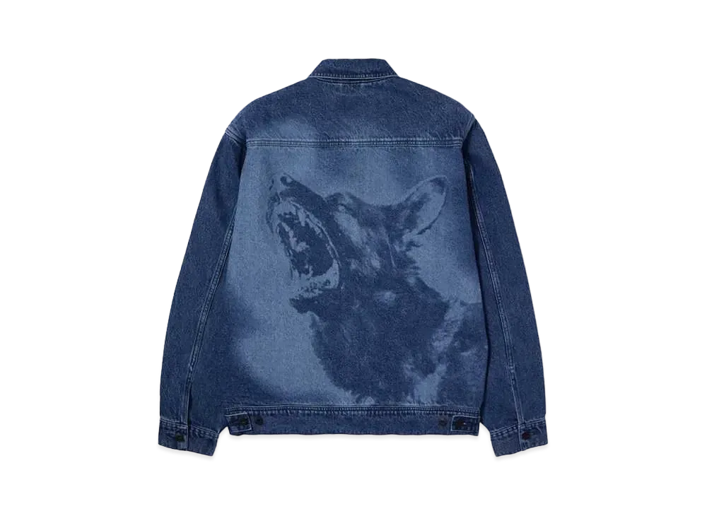 HUF Spring 24 Beware Work Jacket "Blue"