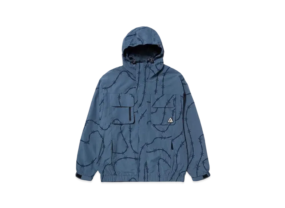 HUF Spring 24 Reservoir Jacket "Oil Blue"