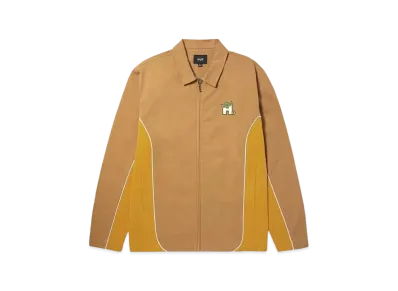 HUF Spring 24 Norton Shacket "Dijon"