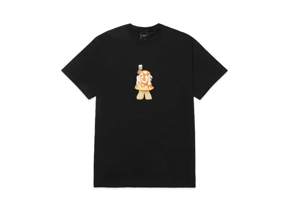 HUF Spring 24 Shroomery Tee "Black"