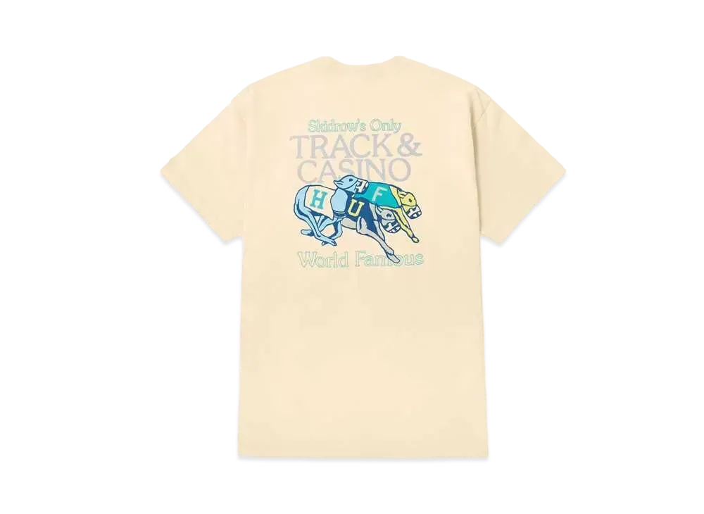 HUF Spring 24 Long Shot Tee "Wheat"