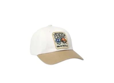 HUF Spring 24 Long Shot Cv 6 Panel Hat "White"