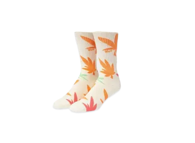 HUF Spring 24 Abstract Plantlife Socks "Natural"