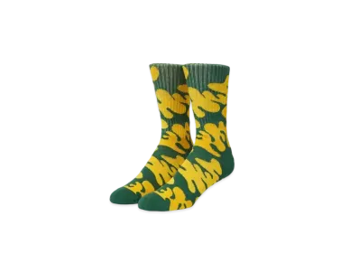 HUF Spring 24 Trip Crew Socks "Green"