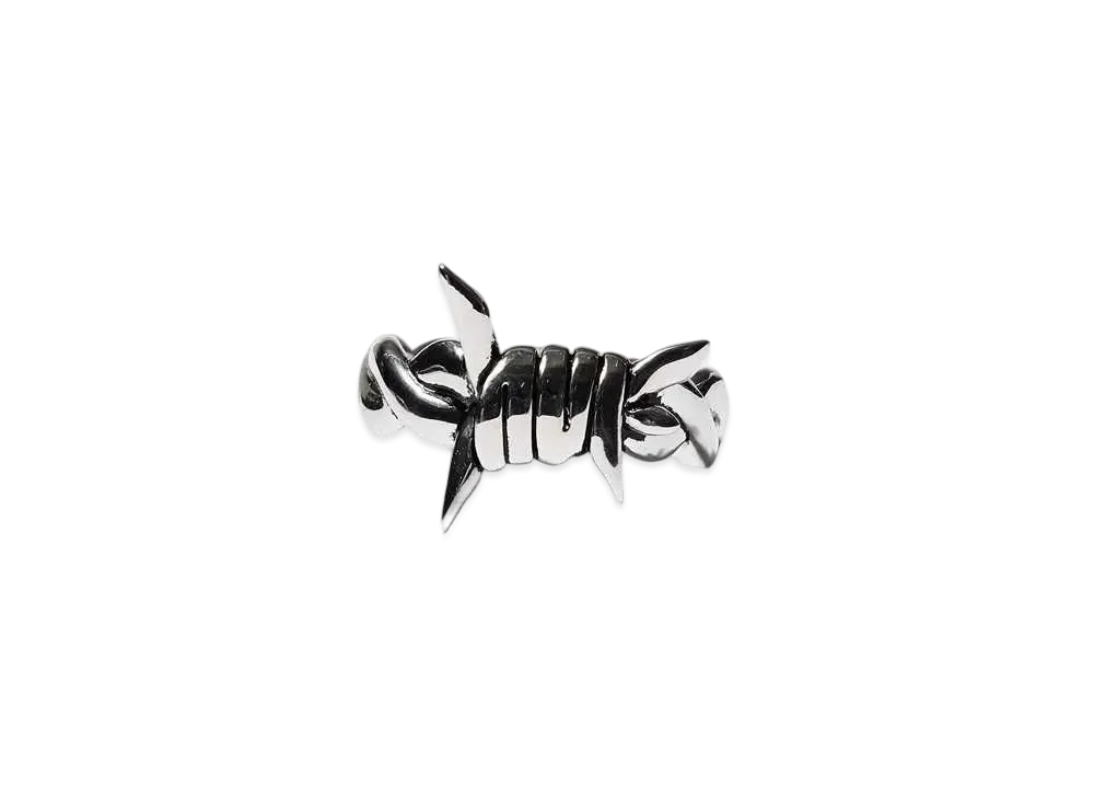 HUF Spring 24 Barbed Wire Ring "Silver"