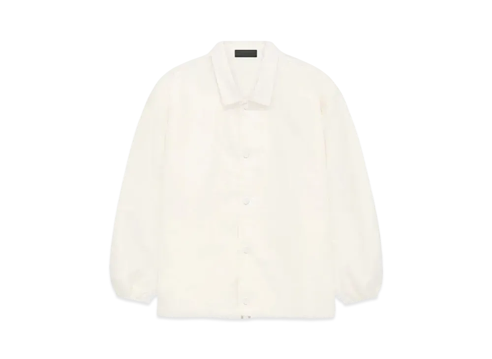 FEAR OF GOD ESSENTIALS Coaches Jacket "Cloud Dancer"