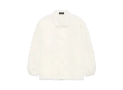 FEAR OF GOD ESSENTIALS Coaches Jacket "Cloud Dancer"