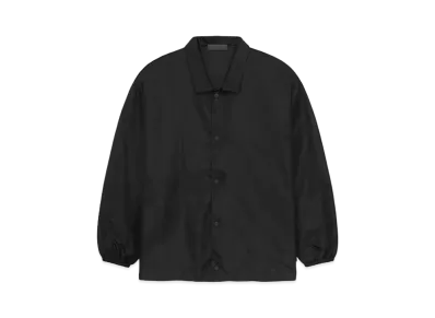 FEAR OF GOD ESSENTIALS Coaches Jacket "Jet Black"