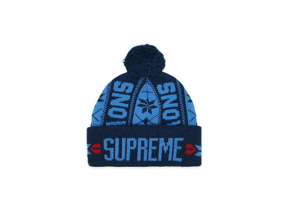 Supreme Snow Beanie "Navy"