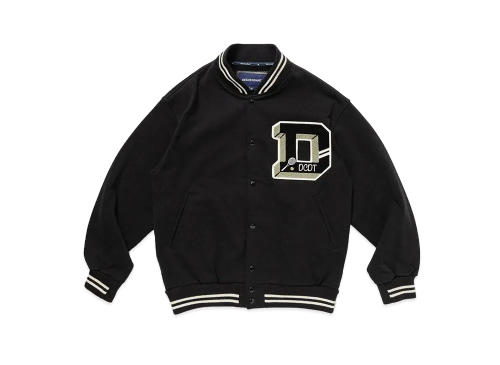 DESCENDANT Que Versity Jacket "Black"