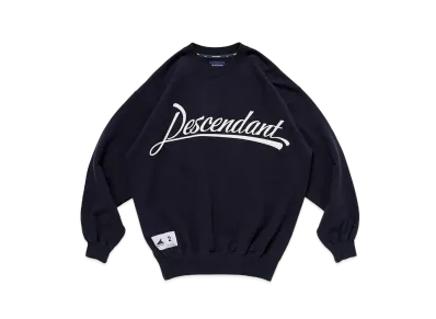 DESCENDANT Shoreline Crew Neck "Navy"