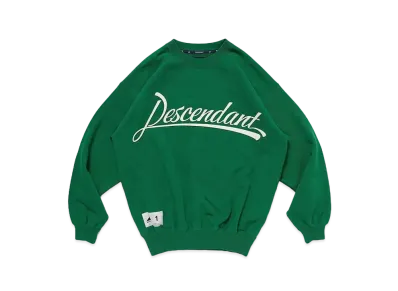 DESCENDANT Shoreline Crew Neck "Green"