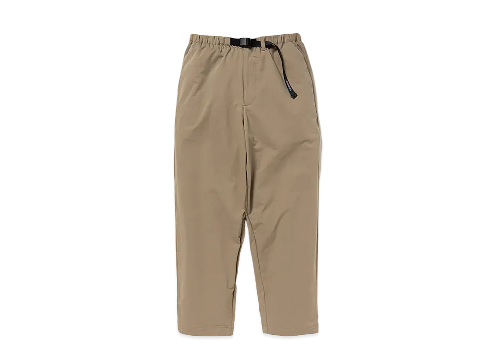 DESCENDANT Clasp Webbing Trousers "Beige"