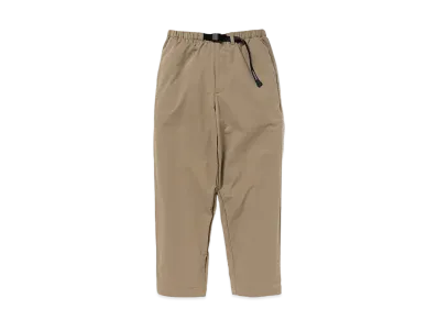 DESCENDANT Clasp Webbing Trousers "Beige"