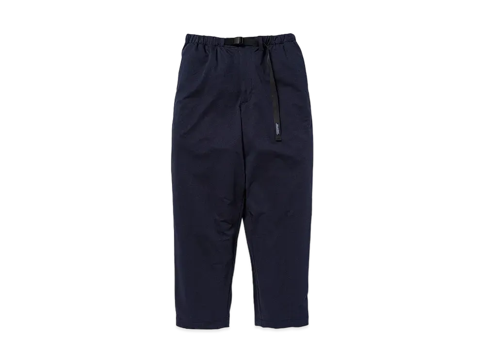 DESCENDANT Clasp Webbing Trousers "Navy"