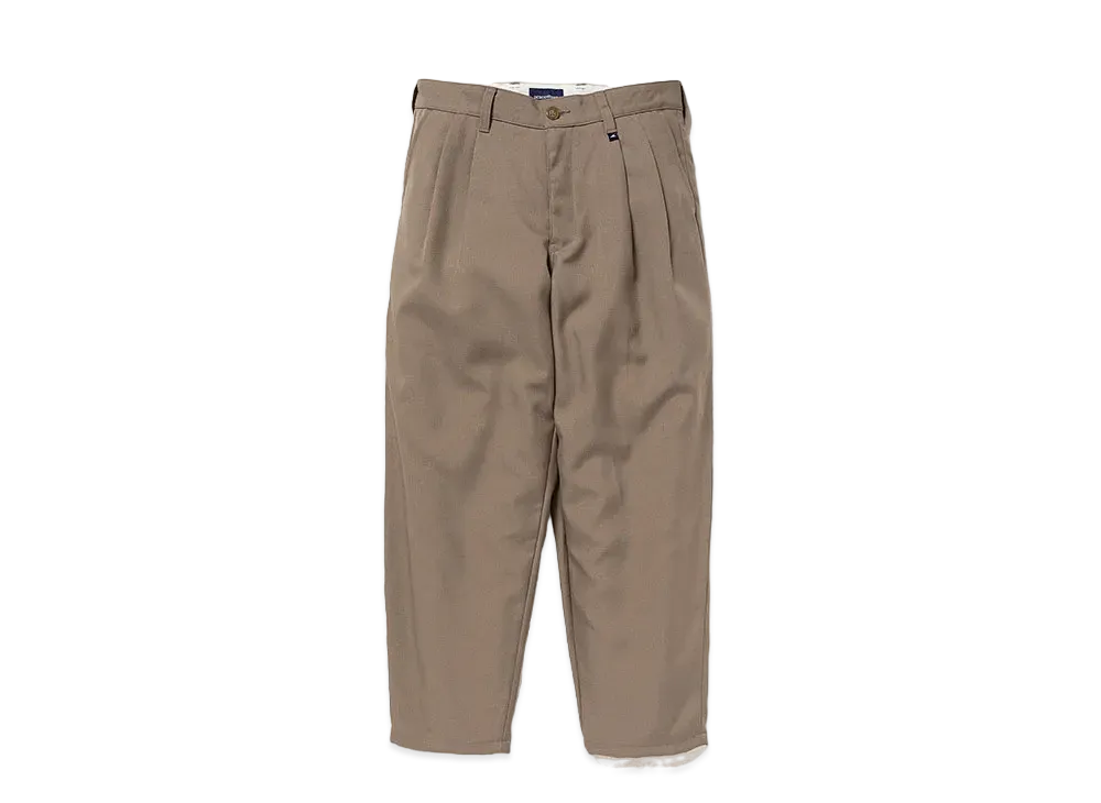 DESCENDANT DC-3 Twill Trousers "Beige"