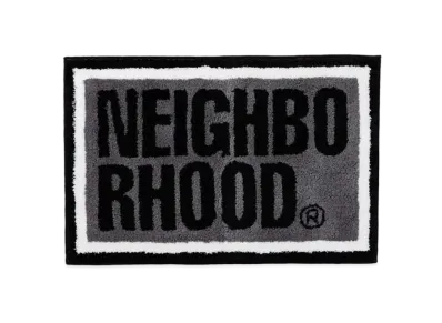 NEIGHBORHOOD NH x Gallery 1950 . Square Rug Mat "Gray"