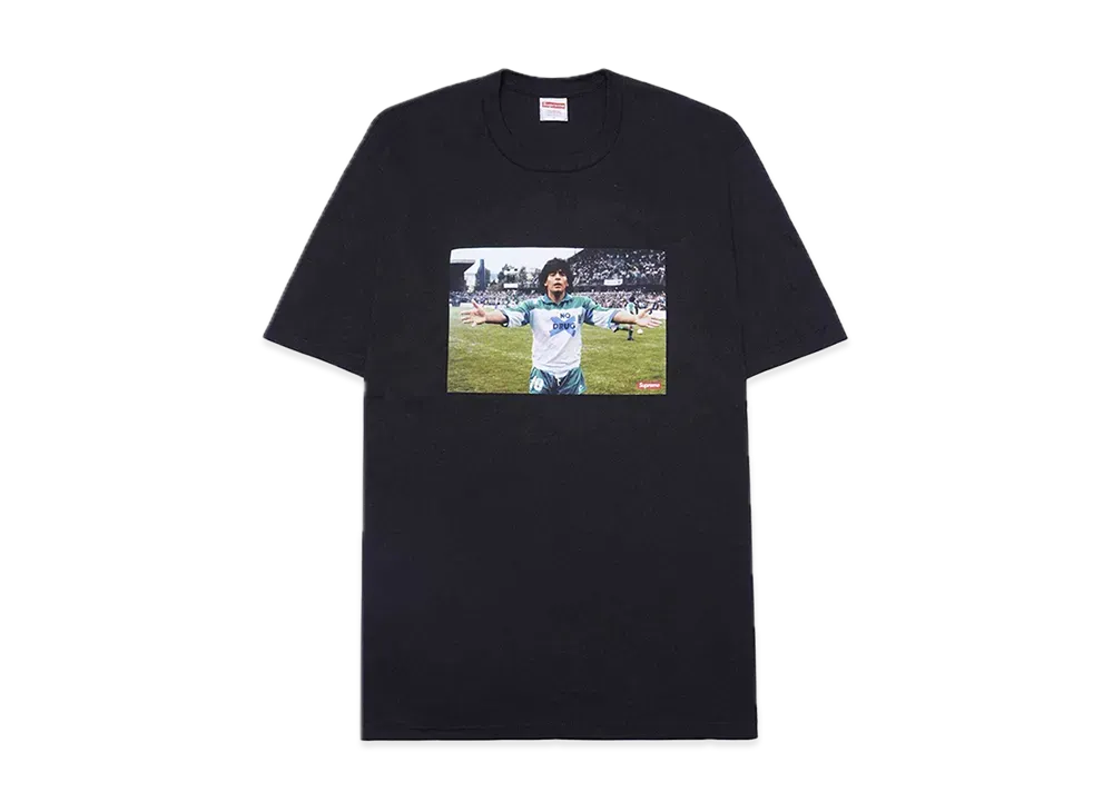 Supreme Maradona Tee "Black"