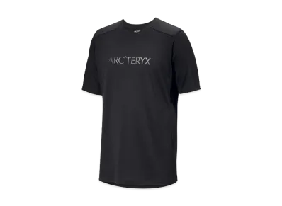 ARC'TERYX Ionia Merino Wool Arcword Logo Short Sleeve Men's "Black"