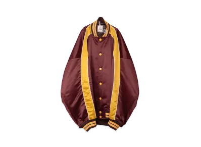 Maison MIHARA YASUHIRO Big Stadium Jacket "Bordeaux"
