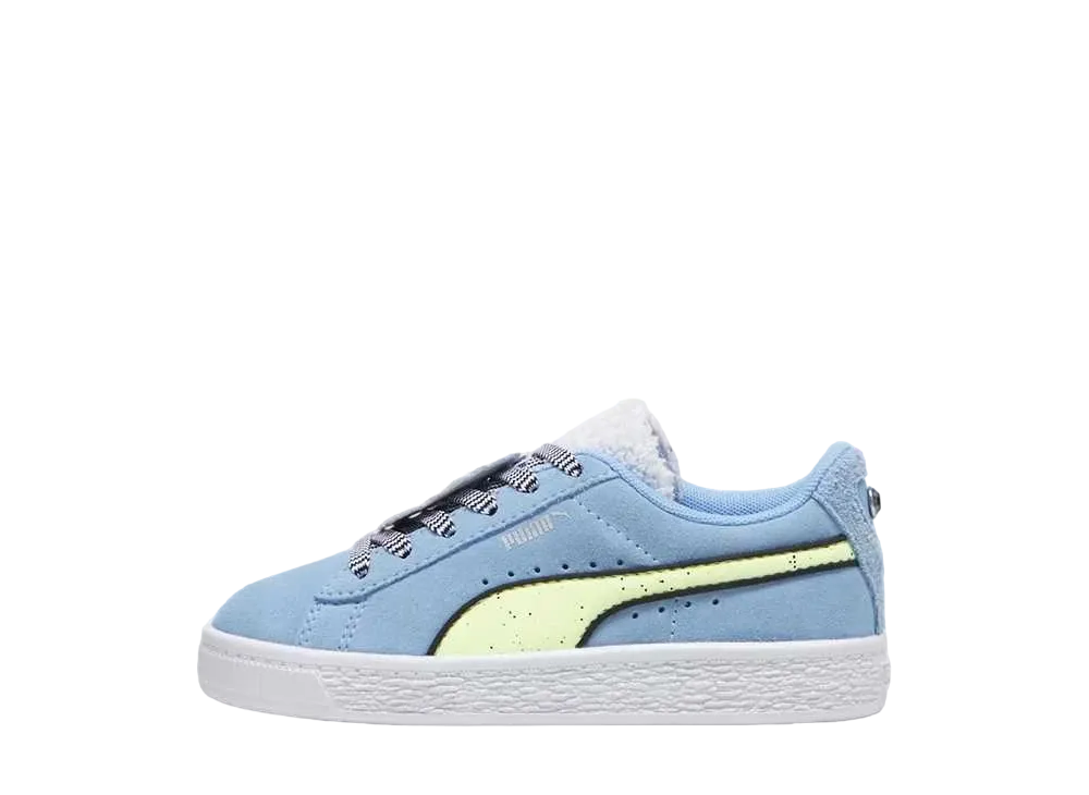 トロールズ × プーマ キッズ スウェード "チームライトブルー/フィジーライト"(キッズ)