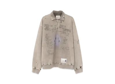 Maison MIHARA YASUHIRO Bleached Sweatshirt "Beige"