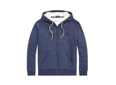 Polo Ralph Lauren Pile Fleece Full-Zip Hoodie "Navy"