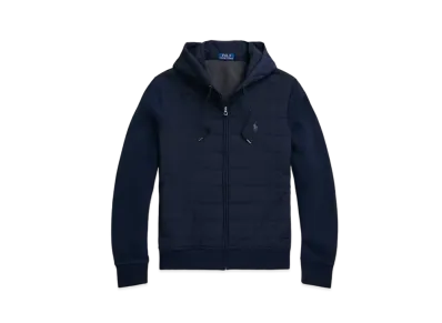 Polo Ralph Lauren Hybrid Hull-Zip Hoodie "Navy"
