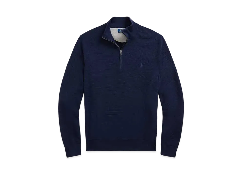 Polo Ralph Lauren Performanece Quarter-Zip Sweater "Navy"