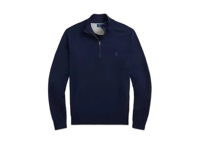 Polo Ralph Lauren Performanece Quarter-Zip Sweater "Navy"