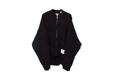 Maison MIHARA YASUHIRO Wide Back Knit Cardigan "Black"