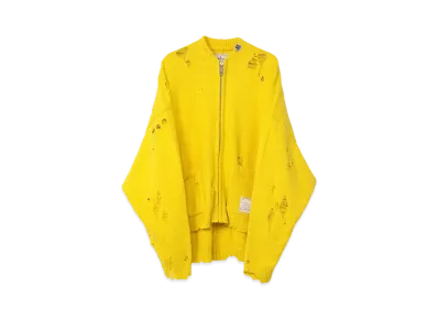 Maison MIHARA YASUHIRO Wide Back Knit Cardigan "Yellow"