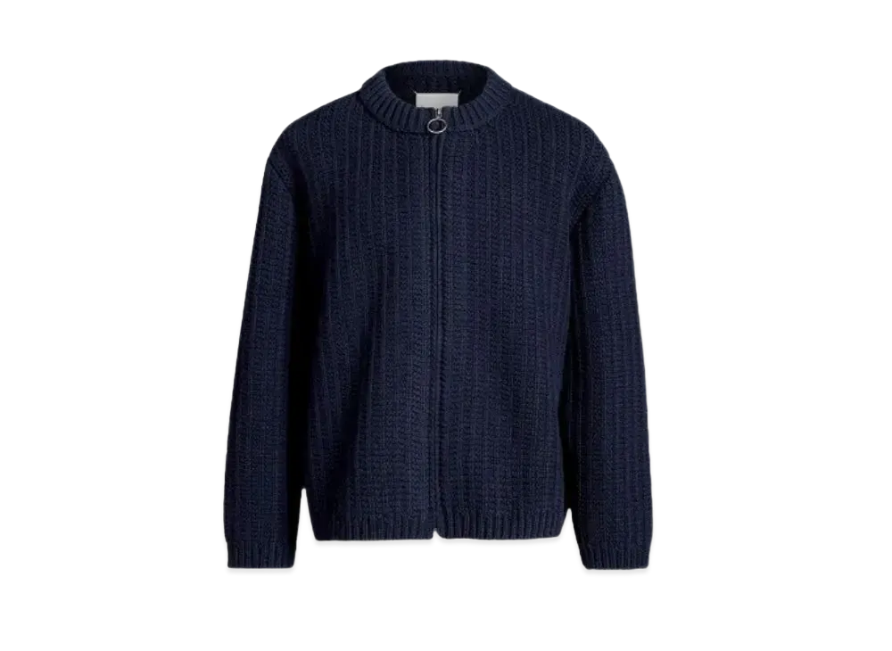 Maison Margiela Wool Cardigan "Navy" 