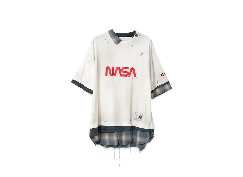 Maison MIHARA YASUHIRO Triple Layered T-shirt "White"