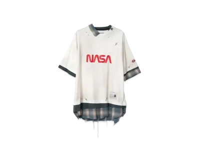 Maison MIHARA YASUHIRO Triple Layered T-shirt "White"