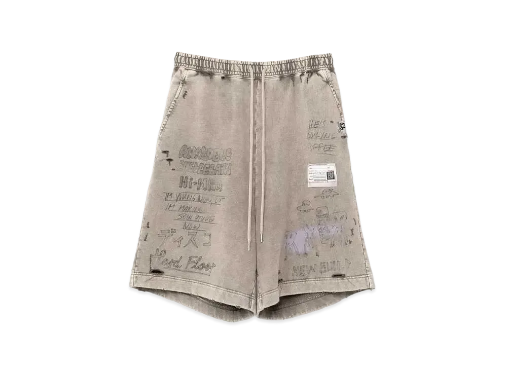 Maison MIHARA YASUHIRO Bleached Shorts "Beige"