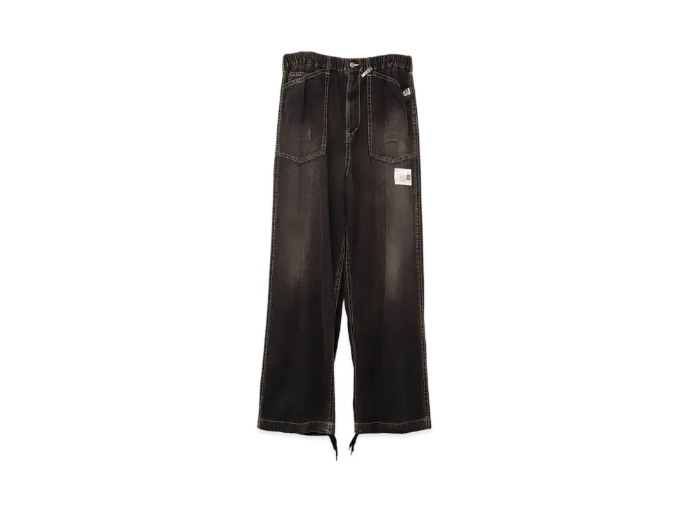 Maison MIHARA YASUHIRO Denim Baker Pants "Black"