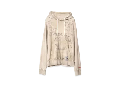 Maison MIHARA YASUHIRO Distressed Hoodie "White"