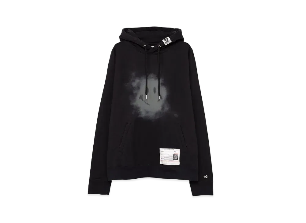 Maison MIHARA YASUHIRO Smily Face Printed Hoodie "Black"
