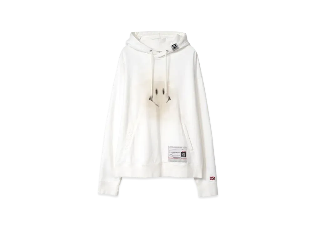 Maison MIHARA YASUHIRO Smily Face Printed Hoodie "White"