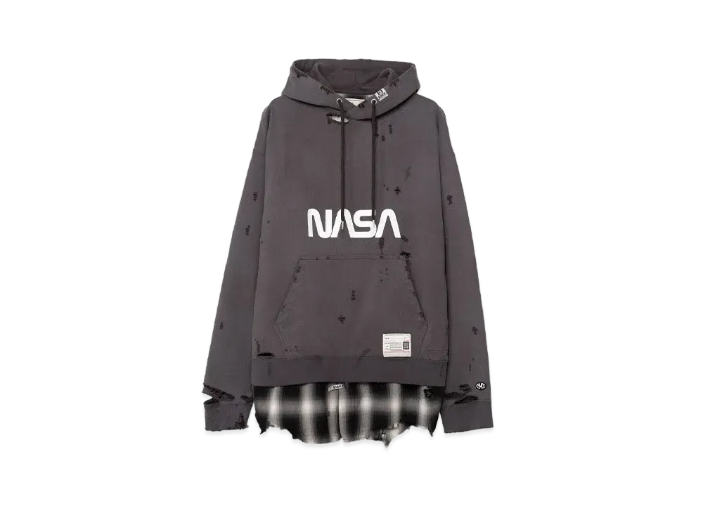 Maison MIHARA YASUHIRO Triple Layered Hoodie "Black"
