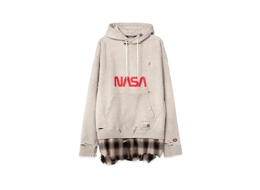 Maison MIHARA YASUHIRO Triple Layered Hoodie "White"