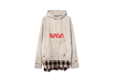 Maison MIHARA YASUHIRO Triple Layered Hoodie "White"