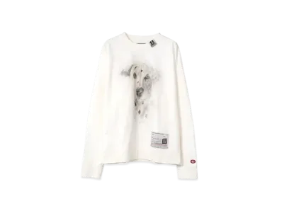 Maison MIHARA YASUHIRO Dog Printed Sweatshirt "White"