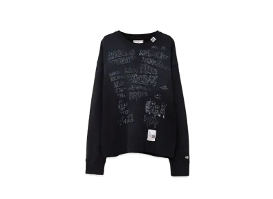 Maison MIHARA YASUHIRO Distressed Sweatshirt "Black"