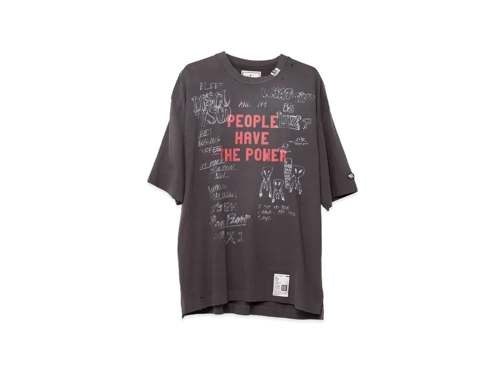 Maison MIHARA YASUHIRO Distressed T-shirt "Black"